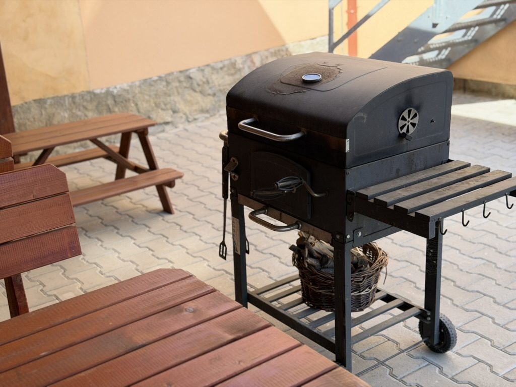 Apartmány Knížkovi – gril