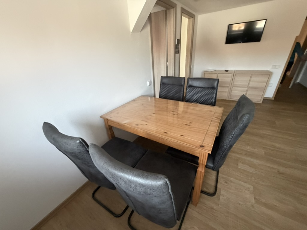 Apartmány Knížkovi – jidelni kout