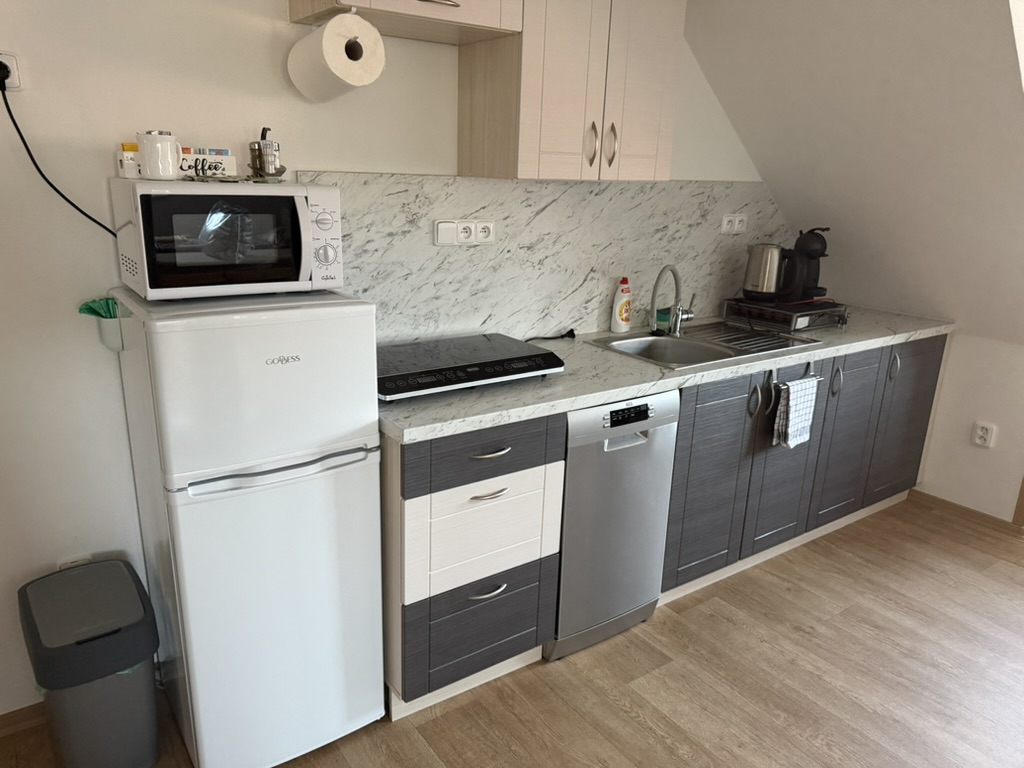 Apartmány Knížkovi – kuchynka