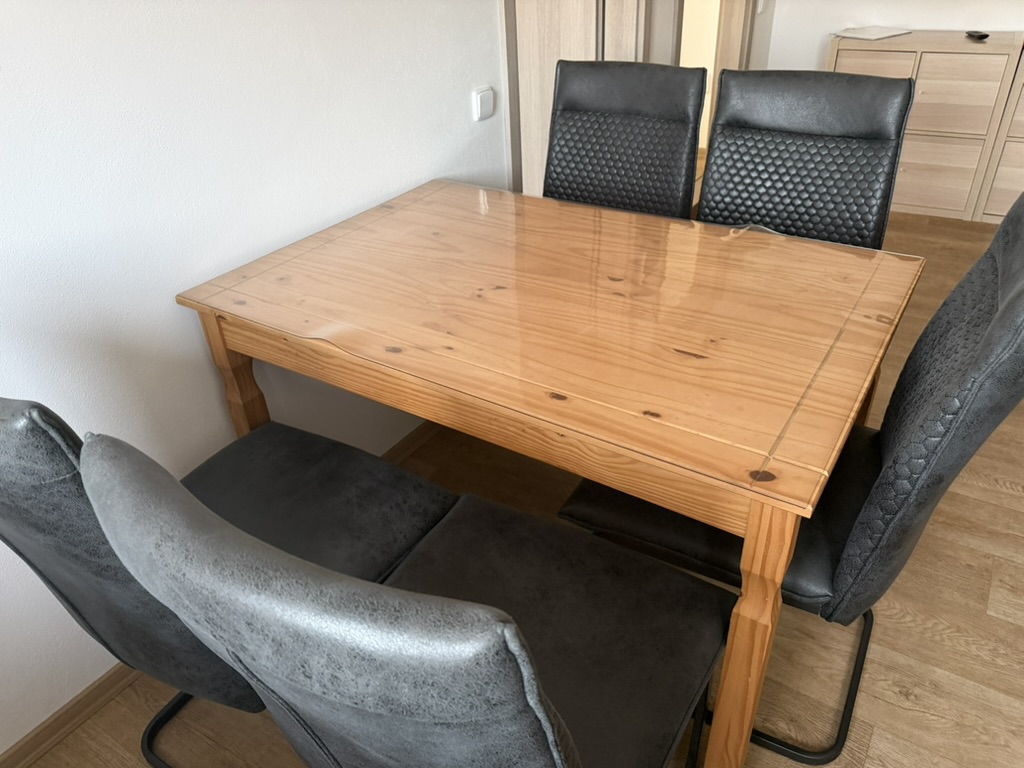 Jídelní kout v apartmánu